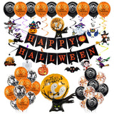 Halloween,Balloon,Letter,Banner,Ballnoon,Decoration