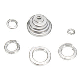 Stainless,Steel,Spring,Washer,Assortment,Plugs,300Pcs