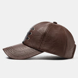 Collrown,Men's,Leather,Woven,Baseball