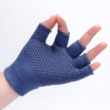 Women,Sporty,Style,Design,Fingerless,Gloves,Cotton,Figure,Glove