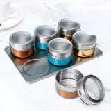 Magnetic,Spice,Storage,Stainless,Steel,Kitchen,Holder,Stand