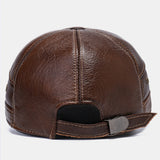 Genuine,Leather,Large,Thickness,Windproof,Protection,Baseball