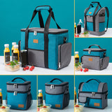Outdoor,Picnic,Insulated,Oxford,Thermal,Lunch,Cooler,Camping,Hiking