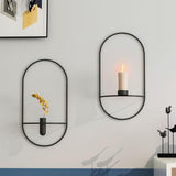 Wrought,Geometric,Candle,Holder,Decoration,Simple,Living,Cabinet,Fashion,Restaurant,Creative,Metal,Crafts