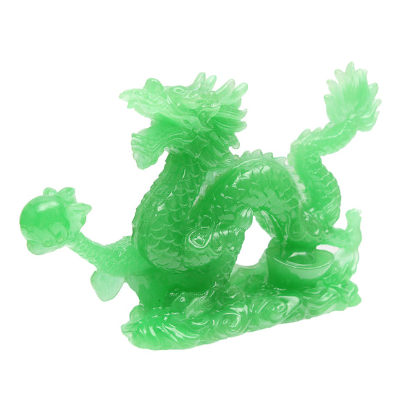 Color,Chinese,Lucky,Dragon,Figurine,Success,Statue