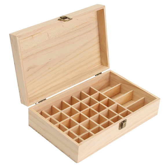 Grids,Wooden,Bottles,Container,Organizer,Storage,Essential,Aromatherapy