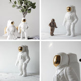 Ceramic,Space,Sculpture,Astronaut,Cosmonaut,Ornament,Statue,Money