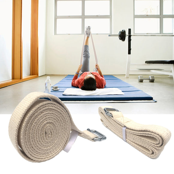 KALOAD,300cm,Cotton,Pilates,Stretch,Buckle,Training,Assist,Fitness,Exercise,Resistance,Bands