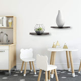 KCASA,Rounded,Floating,Stainless,Steel,Shelves,Decorative,Display,Organizer,Storage,Baskets,Holders,Bathtoom,Kitchen,Office