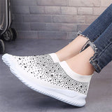 Womens,Crystal,Sneakers,Glitter,Casual,Loafers,Outdoor,Leisure,Running,Sport,Shoes