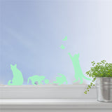 Honana,30X18CM,Fluorescent,Naughty,Butterfly,Sticker,Bedroom,Decor