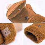 Naturehike,NH19FS011,Finger,Glove,Thickened,Winter,Mittens,Women,Outdoor,Camping