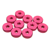 Suleve,M5AN1,10Pcs,Manual,Knurled,Thumb,Screw,Spacer,Washer,Aluminum,Alloy,Multicolor