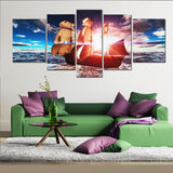 Uframed,Sunset,Modern,Canvas,Paintings,Pictures,Print,Decor