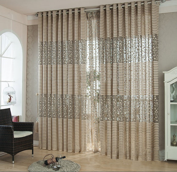 100*270cm,Living,Bedroom,Curtain,Floral,Tulle,Window,Curtain,Curtains,Scarf,Drapes,Valance,Decor