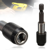 Black,Shank,Quick,Release,Magnetic,Screwdriver,Holder"