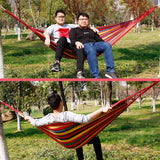 280100cm,Outdoor,People,Double,Hammock,Portable,Camping,Parachute,Hanging,Swing,350kg