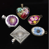 Pendant,Trays,Jewelry,Bezel,Making,Crystal,Bracelet,Pendant,Silicone,Resin,Mould,Jewelry,Casting,Molds,Vintage