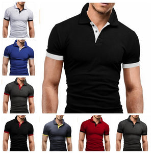 Summer,Men's,Polocollar,Casual,Clothes,Running,Sports,Breathable