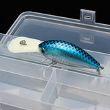 Multifunctional,Transparent,Plastic,Fishing,Tackle,Fishing,Hooks,Storage