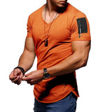 Summer,Casual,Short,Sleeve,Breathable,Fitness,Casual,Shirts,Leisure,Sport,Clothing