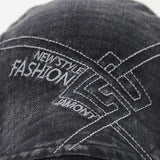 Unisex,Cotton,Washed,Embroidery,Beret,Duckbill,Buckle,Visor,Cabbie