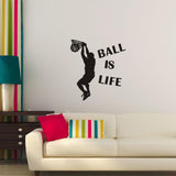 Wallpaper,Playing,Basketball,Sport,Sticker,Rooms,Mural,Decor
