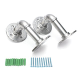 Steampunk,Industrial,Steel,Shelf,Brackets,Bracket,Screws,Pipes,Fittings