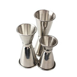 Stainless,Steel,Cocktail,Shaker,Jigger,Single,Double,Drink,Mixer,Pourers,Measurer,Tools