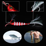 Zanlure,Metal,Fishing,Lures,Spoon,Luminous,Jigging