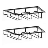 Mount,Glass,Holder,Hanging,Under,Cabinet,Hanger,Shelf