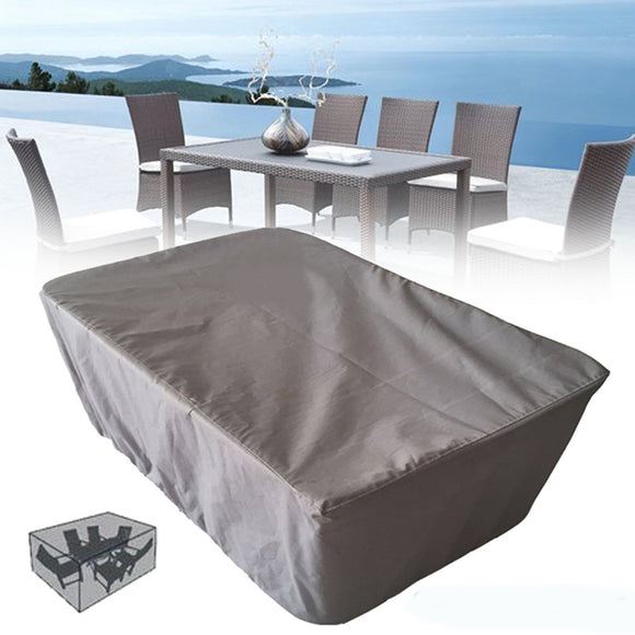 200x160x94CM,Garden,Patio,Table,Waterproof,Cover,Outdoor,Furniture,Shelter,Protection