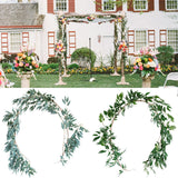 Artificial,Plants,Greenery,Garland,Willow,Vines,Wreath,Dinner,Wedding,Decorations