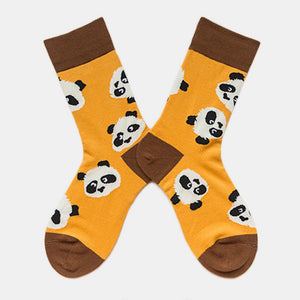 Panda,Socks,Women,Street,Creative,Couple,Street,Socks