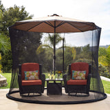 Garden,Outdoor,Patio,Umbrella,Table,Screen,Cover,Mosquito,Insect