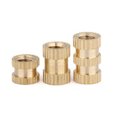 330Pcs,Female,Thread,Knurled,Brass,Threaded,Insert,Round