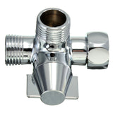 Diameter,Brass,Chrome,Shower,Diverter,Valve,Shower,Adapter"