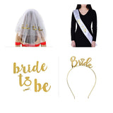 Bride,Wedding,Veils,Crown,Bridal,Party,Decoration,Color,Wedding,Decor
