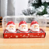 Christmas,Candles,Santa,House,Snowman,Christmas,Paraffin,Candles,Wedding,Party,Candles,Decor,Light