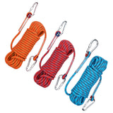 15mx10mm,Double,Buckle,Climbing,Outdoor,Sports,Mountaineering,Climbing,Downhill,Safety