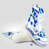 1Pair,Reusable,Covers,Boots,Thicken,Soles,Raincoats,Impermeable,Flower,Overshoes