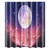 Panel,Blackout,Blinds,Thermal,Insulated,Printed,Galaxy,Window,Curtains,Screens