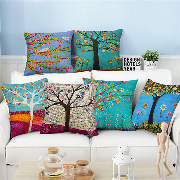 European,Style,Painting,Cushion,Cover,Decor,Throw,Pillow