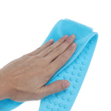 Silicone,Scrubber,Exfoliating,Loofah,Shower,Towel,Brush,Strap