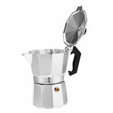 450ml,Silver,Aluminum,Octagonal,Mocha,Coffee,Percolator,Maker