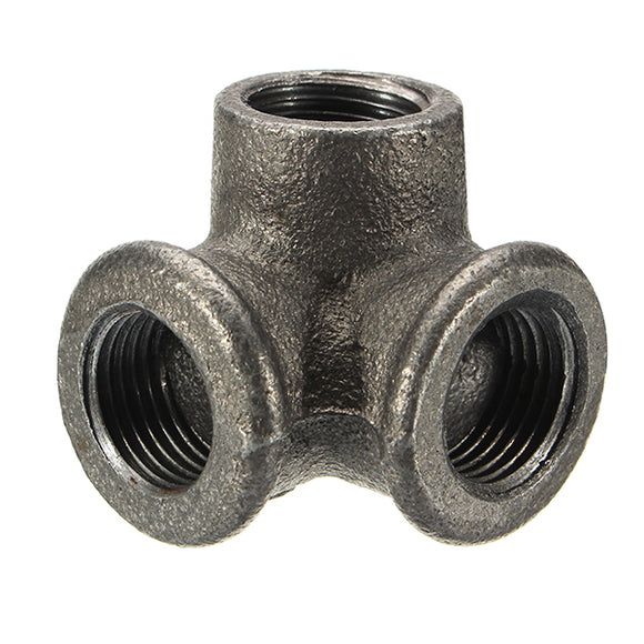 Fittings,Malleable,Black,Elbow,Female,Connector