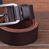 Genuine,Leather,Men's,Casual,Waistband,Waist,Strap,Retro