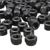 M3x0.5mm,Plated,Nylon,Insert,Black,100pcs