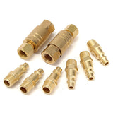 10Pcs,Brass,Coupler,Adapter,Quick,Disconnect,Fittings