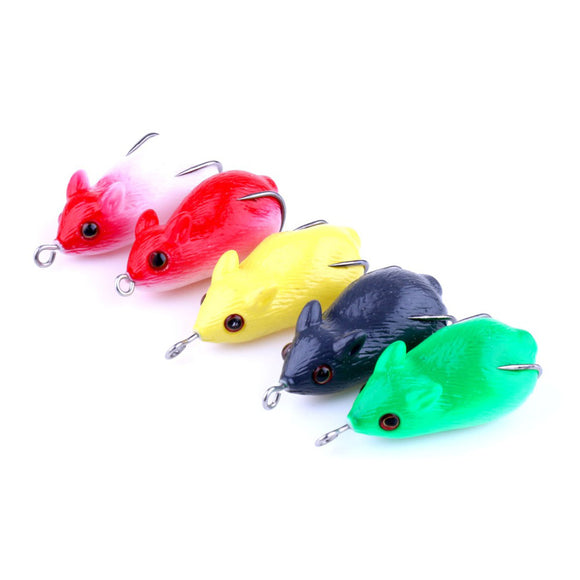 FO0125B,Rubber,Mouse,Fishing,Topwater,Artificial